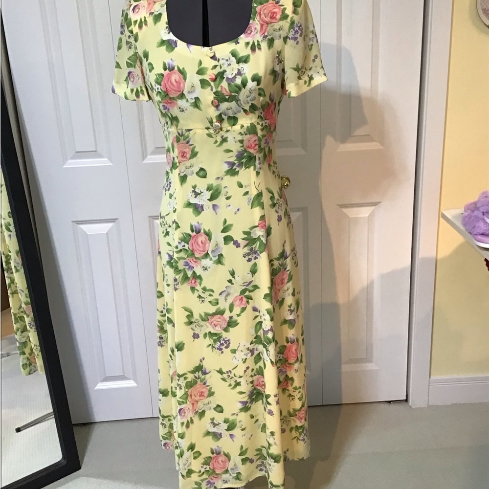 Talbots lovely dress for spring or summer.